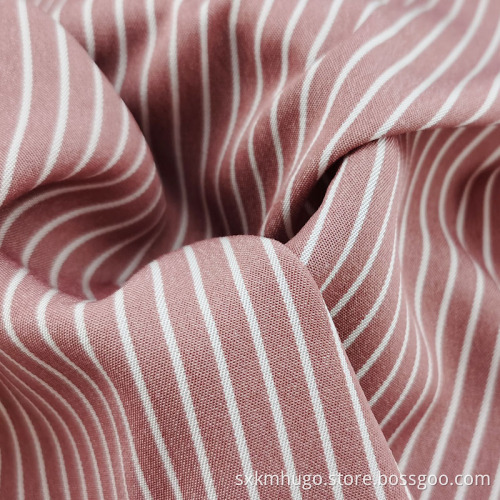 Striped Pattern Upholstery Sofa Woven Linen Viscose Fabric